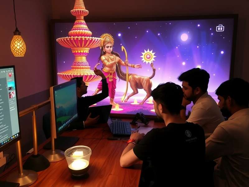 Transcendent Design Studio Diwali event in game